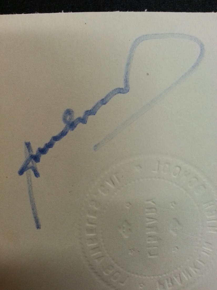 ANDY WARHOL SIGNATURE CARDS AND RARE LP ARTWORK! - 2