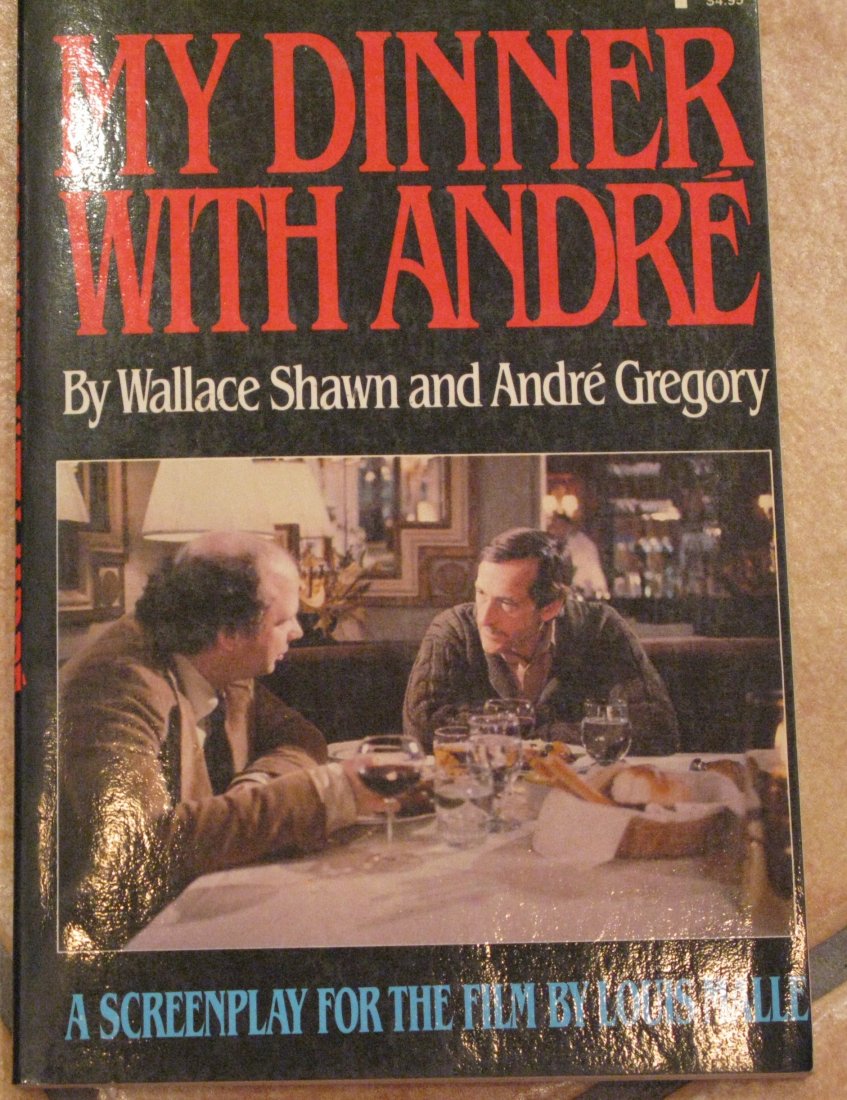 My Dinner With Andre Screenplay from the Film SIGNED