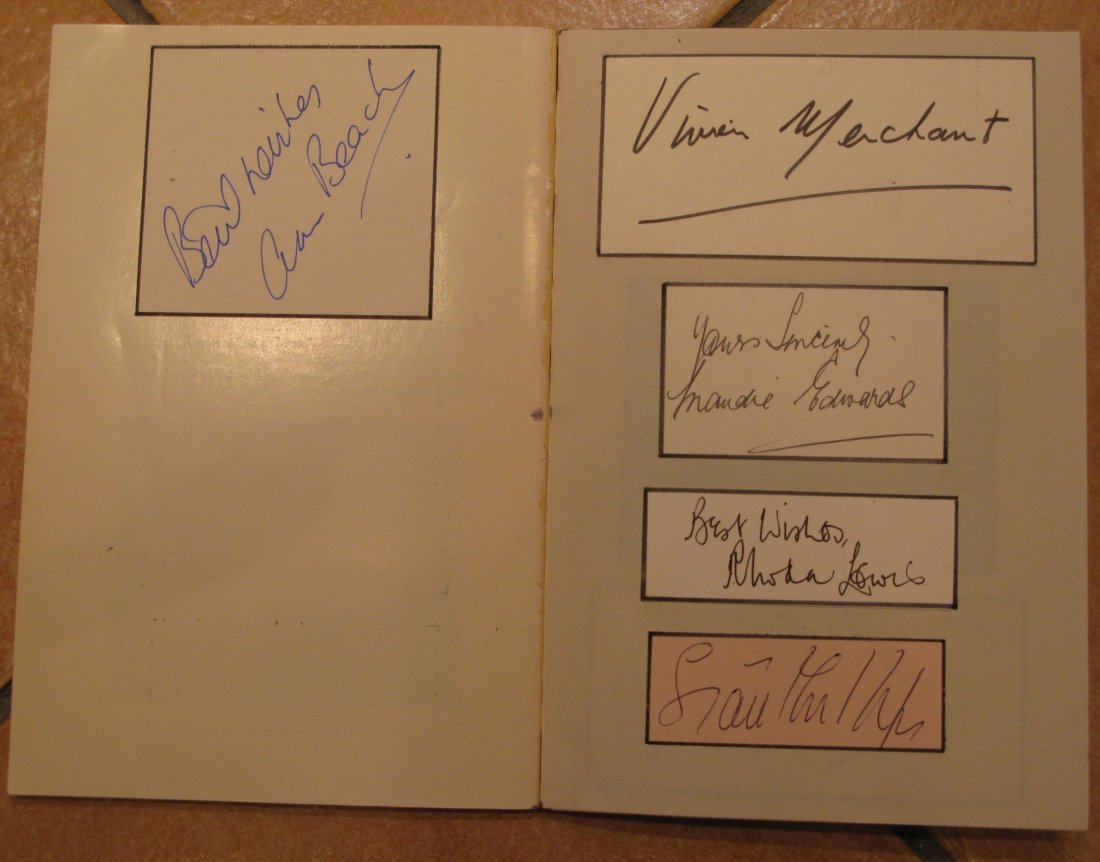 Under Milk Wood Signed W/Cast-RICHARD BURTON-LIZ TAYLOR - 3