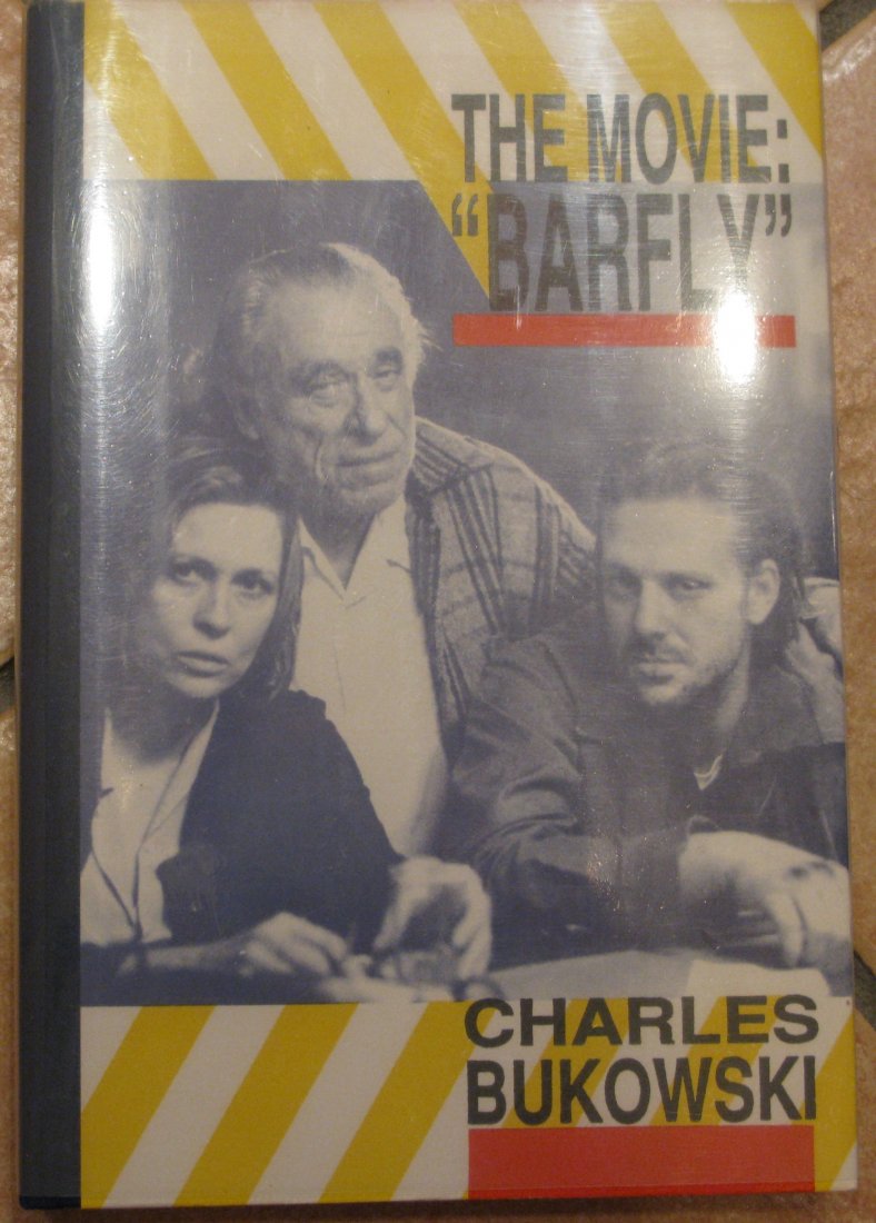 The Movie Barfly Screenplay Signed by Author,Cast&Crew