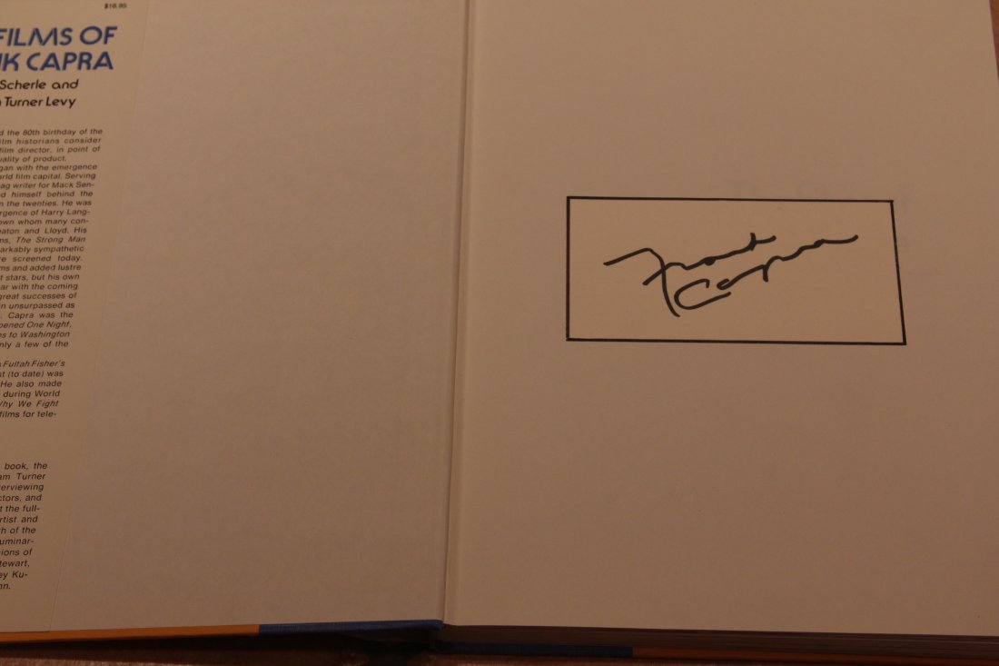 The Films of Frank Capra Encyclopedia SIGNED - 2