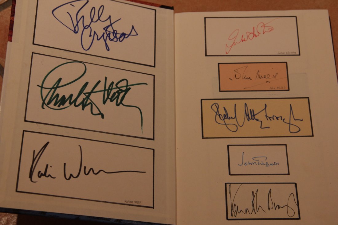 Hamlet-Diary Signed Kenneth Branagh,Robin Williams&More - 2