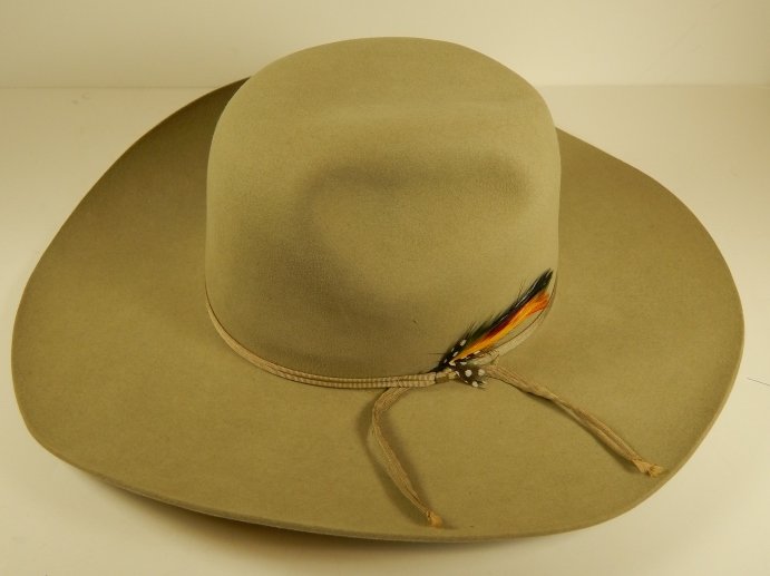 STETSON XXX BEAVER WESTERN OUTFITTER: SIZE 7