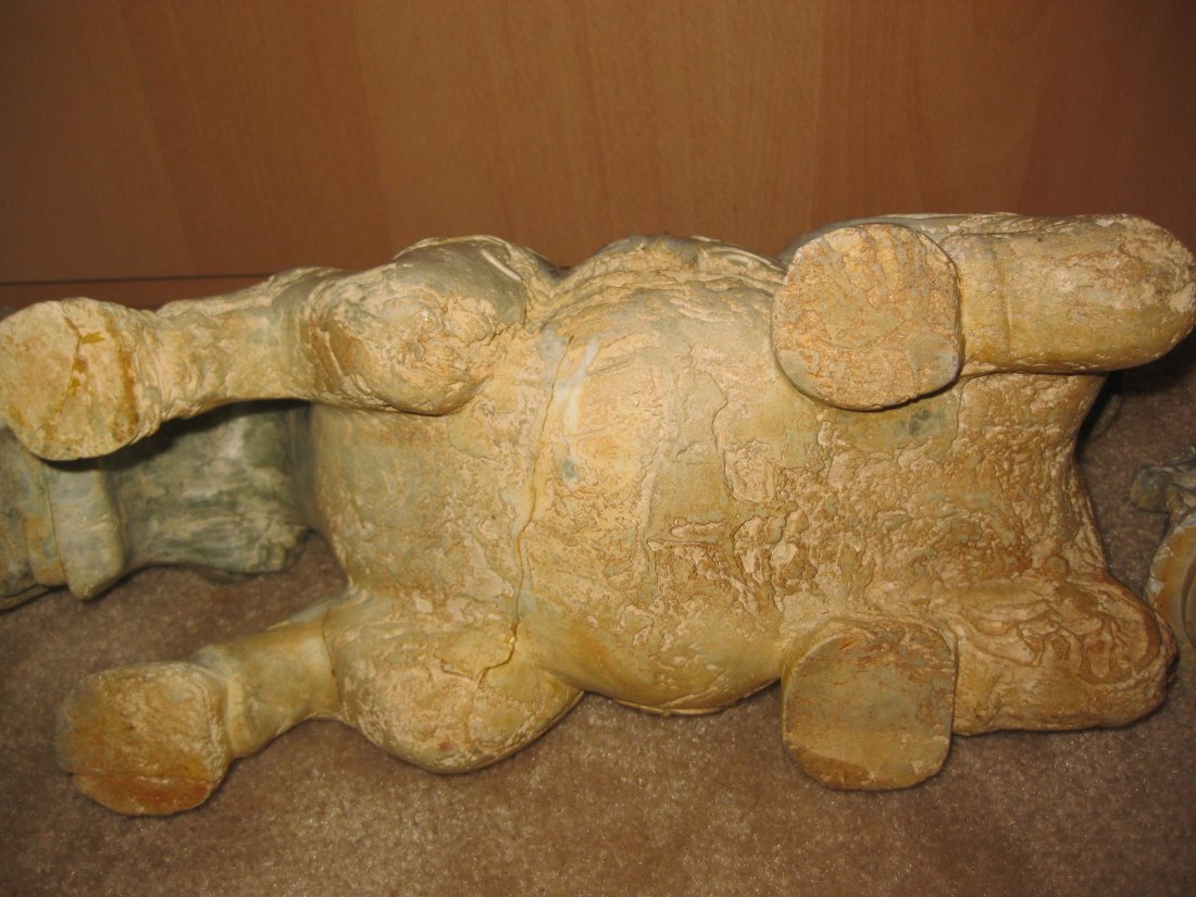 Magnificent Warring States, Jade Horse Container & Lid - 4
