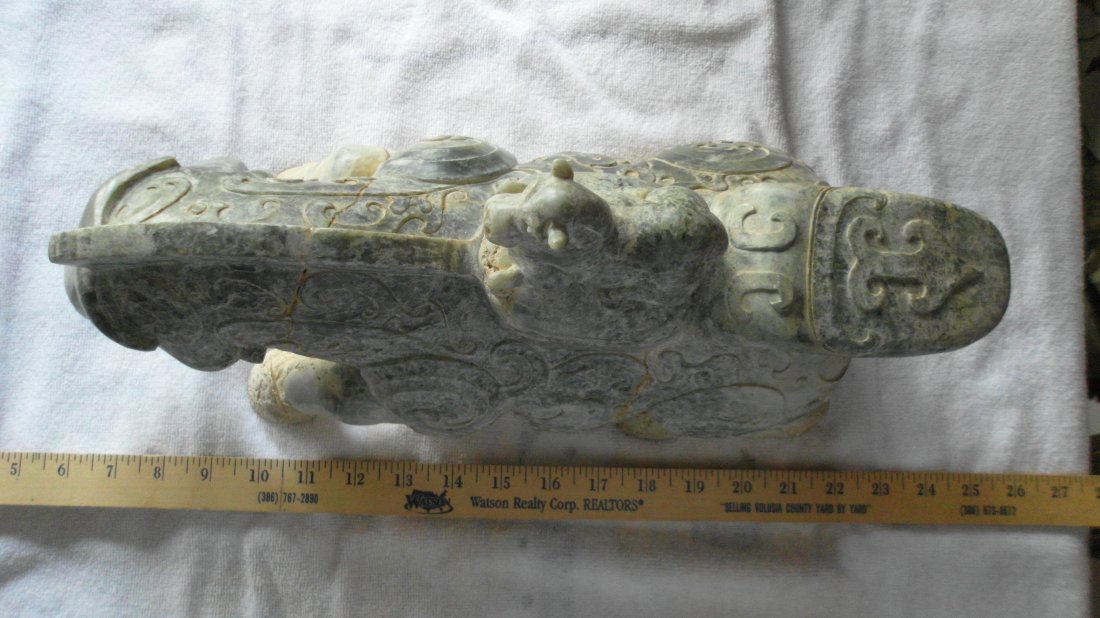 Magnificent Warring States, Jade Horse Container & Lid - 7