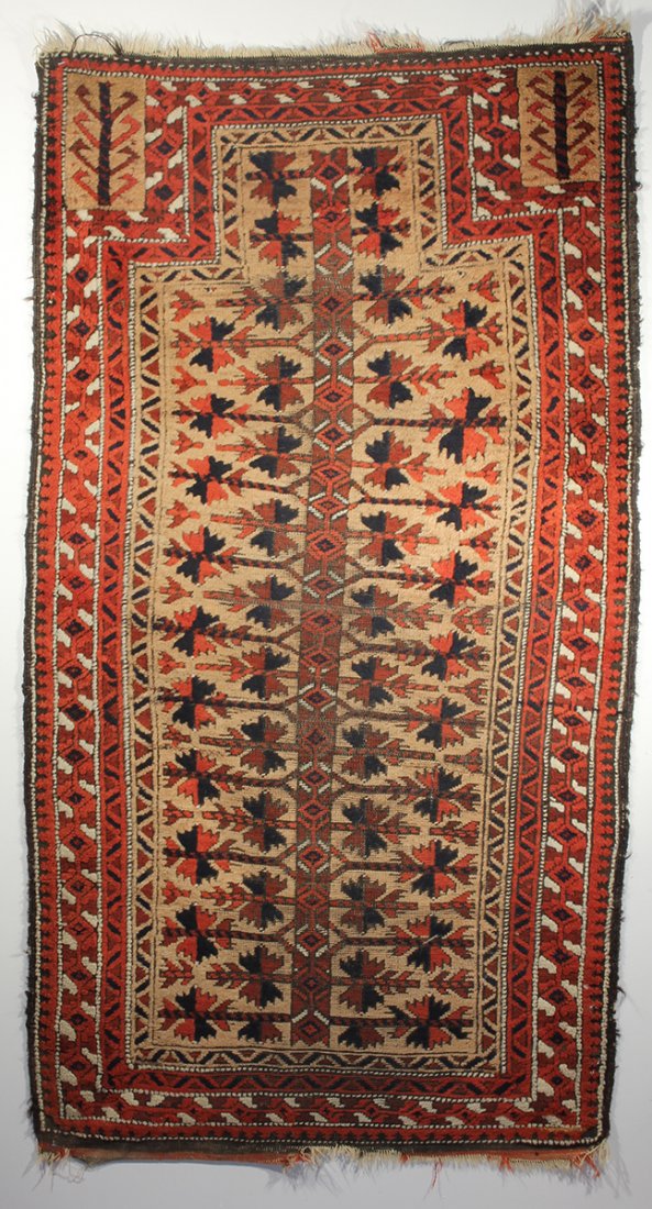 Baluch Camel hair Prayer Rug (1 of 6)