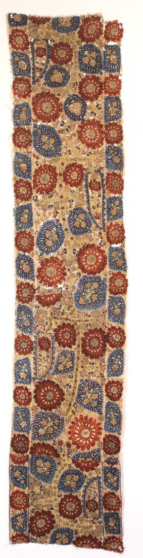 2 18th century Ottoman Fragment textiles (1 of 8)