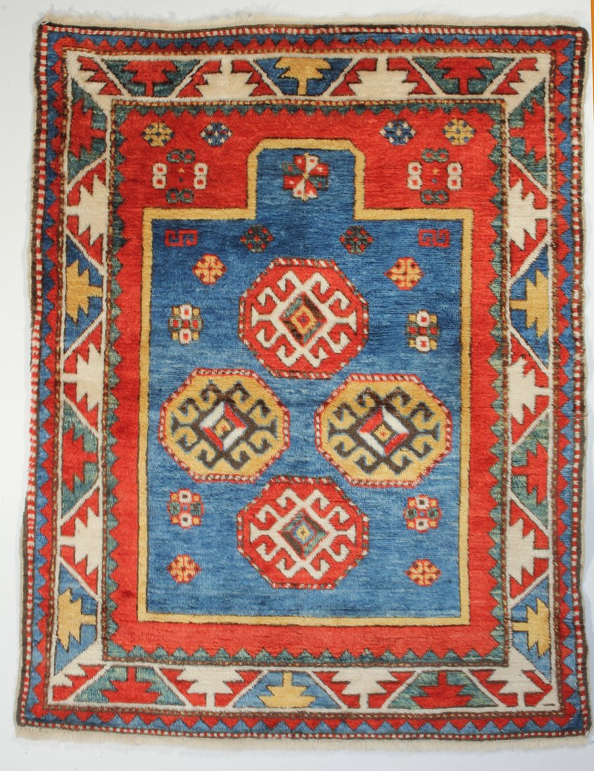 Turkish Kazak Prayer Rug (1 of 6)