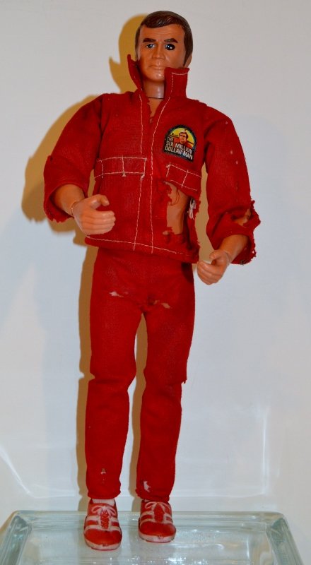 1973 Six Million Dollar Man 13" Action Figure: 1973 Six Million Dollar Man 13" Action Figure Bionic Man Universal Studios