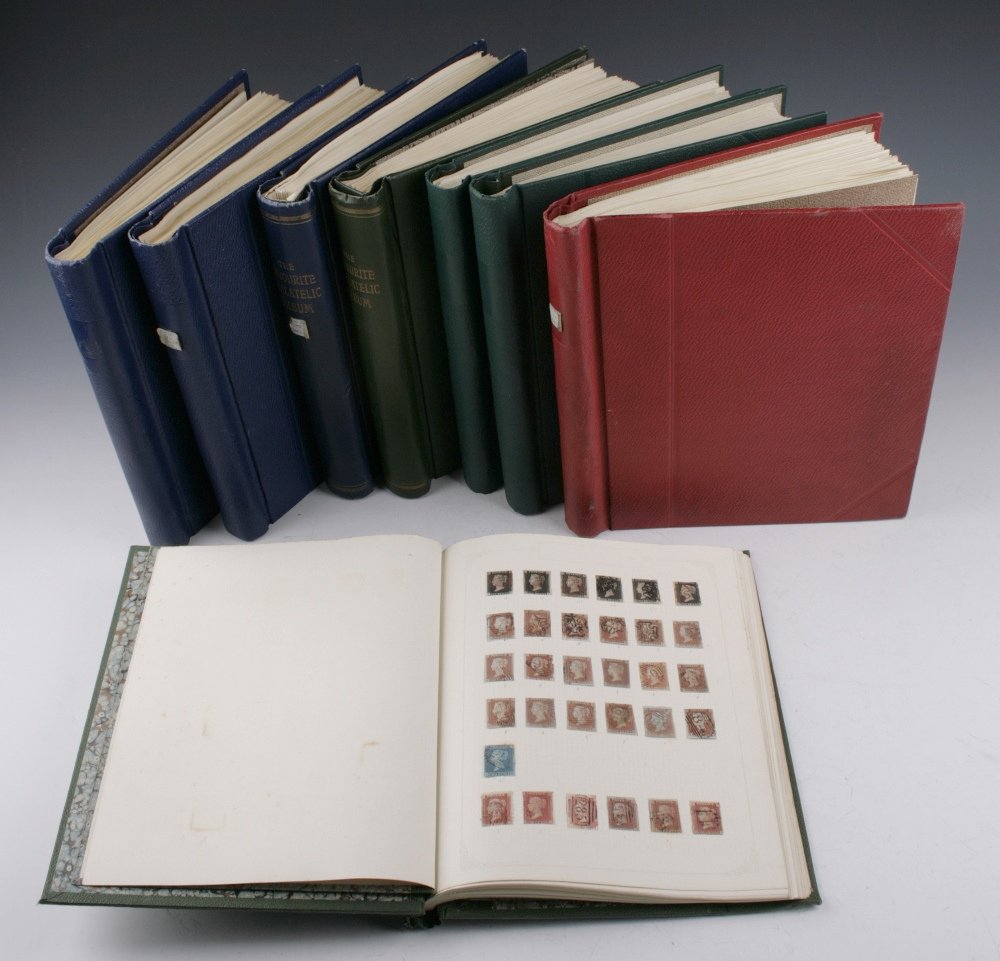 A LARGE COLLECTION OF BRITISH COLONIAL AND OTHER STAMPS: A LARGE COLLECTION OF BRITISH COLONIAL AND OTHER STAMPS, including Arms, Crest and Stamps of all Nations and two Stanley Gibbons stamp catalogues, dated 1941 and 1952 ¦