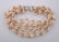 PALOMA PICASSO FOR TIFFANY AND CO: A MULTI-STRAND PINK,
