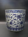 A Qianlong Period Blue and White Brushpot