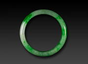 A Fine Jadeite Bangle