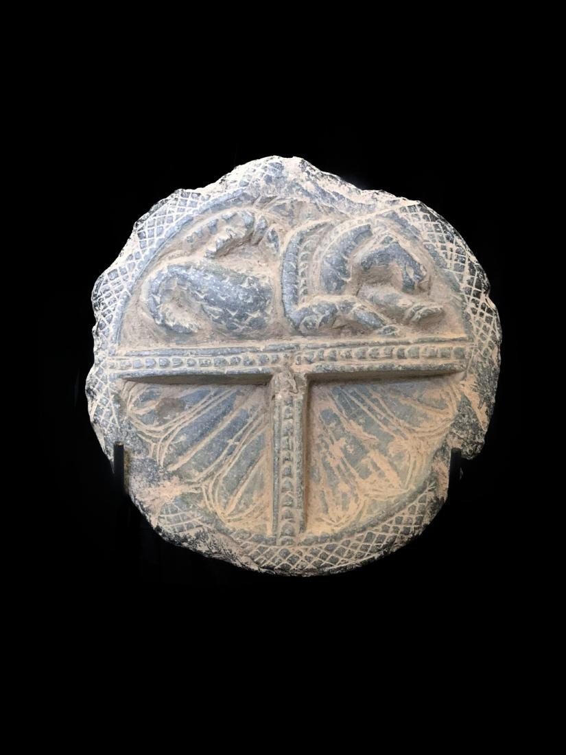 A Very Gandharan Stone Palette or Toilet Tray (1 of 1)