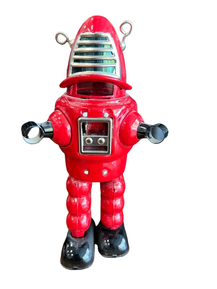 ROBOT From The Sparkling Forbidden Planet Mechanical Sparking RED (1 of 5)
