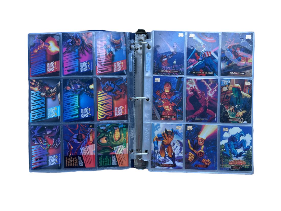 LOT OF 9 Marvel Masterpieces Card (1 of 1)