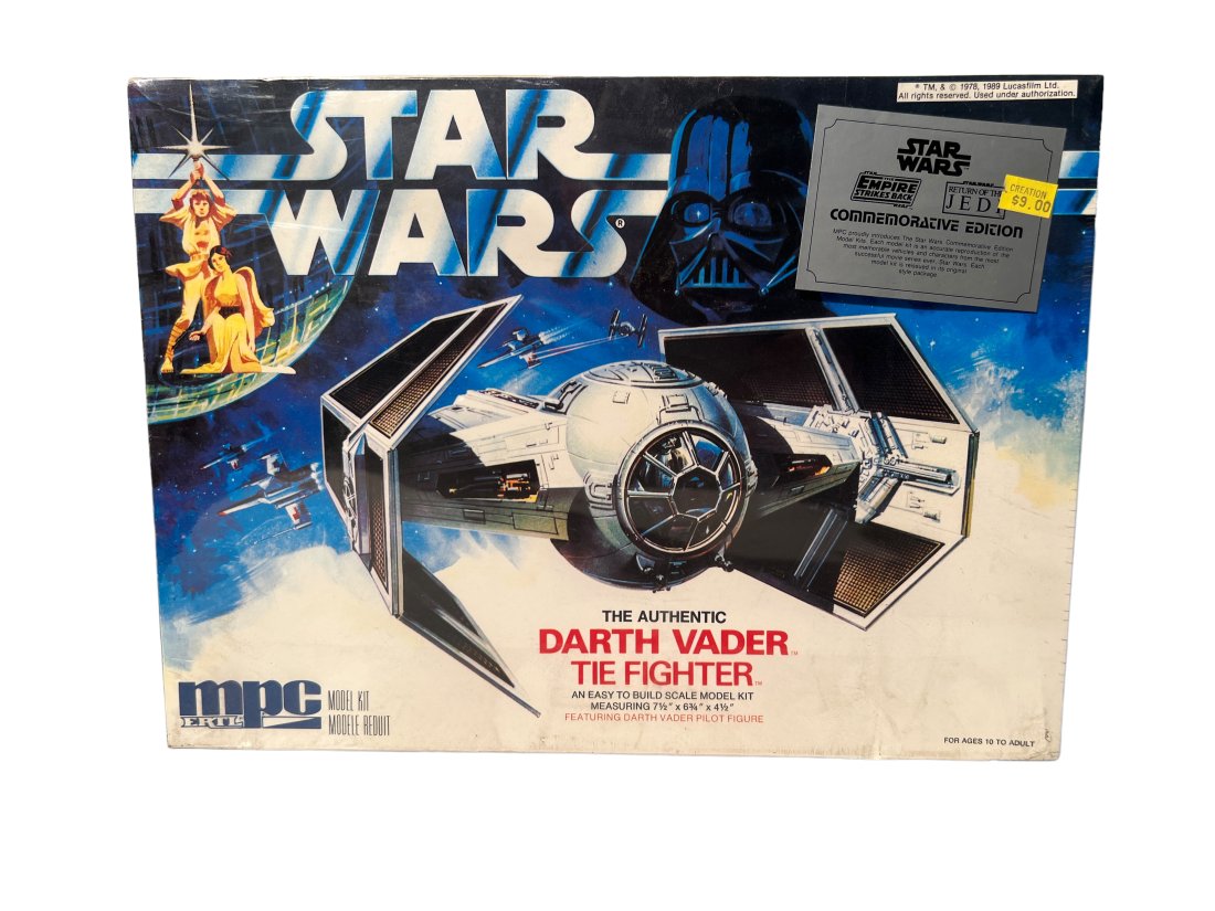 Star Wars Darth Vader Tie Fighter Original Model Kit NEW  unpacked, sealed (1 of 5)