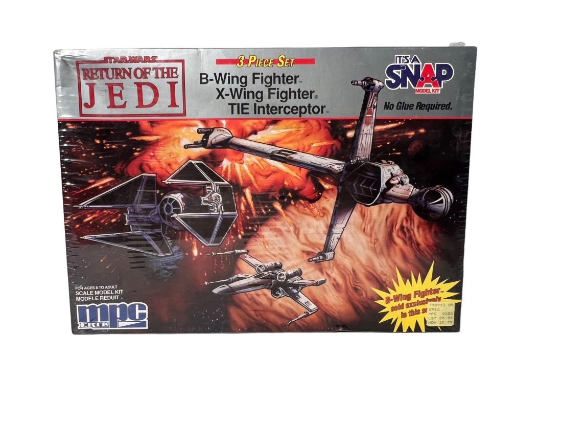 Star Wars Return Of The Jedi 3 Piece Fighter Set TIE Interceptor (1 of 4)