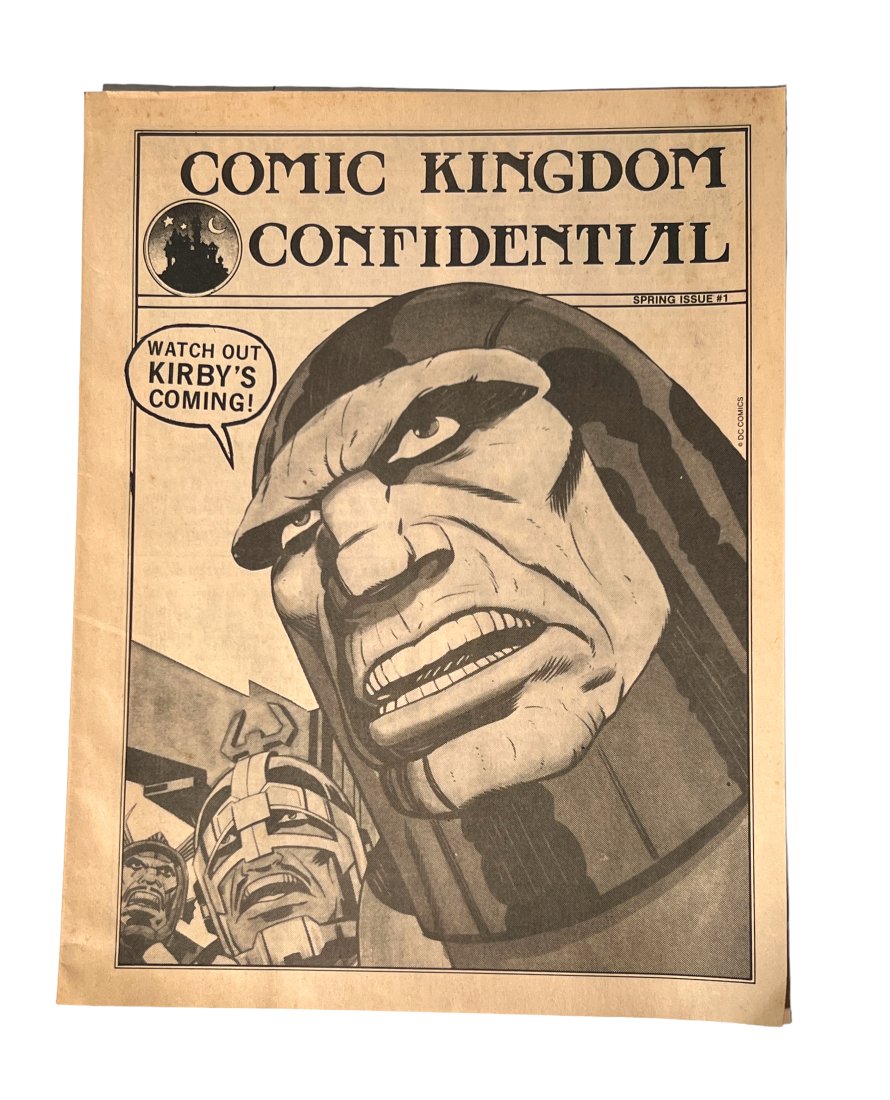 JACK KIRBY COMIC BOOK KINGDOM CONFIDENTIAL ISSUE #1 (1 of 9)