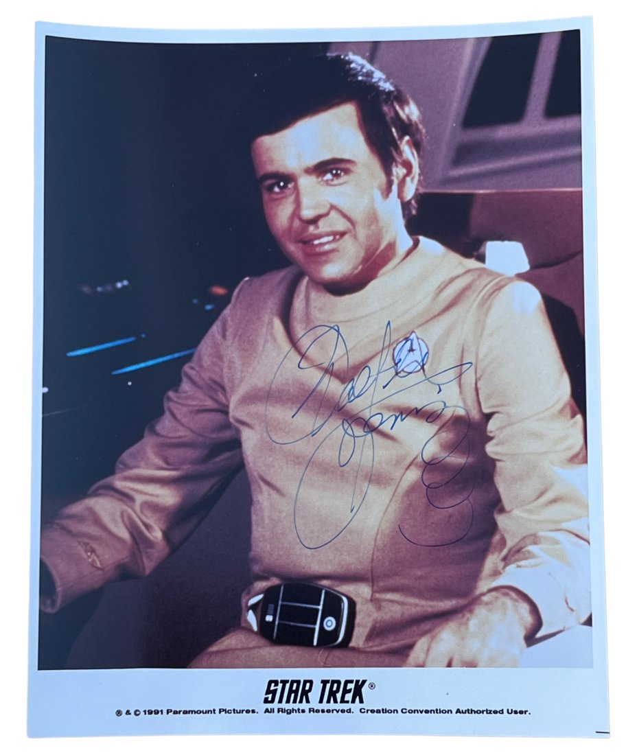 MOVIE Star Trek hand Signed 8x10 Photo  Chief Chekov (1 of 2)