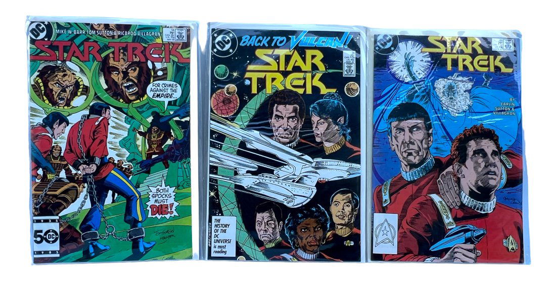 LOT OF 3 STAR TREK COMIC BOOKS (1 of 4)