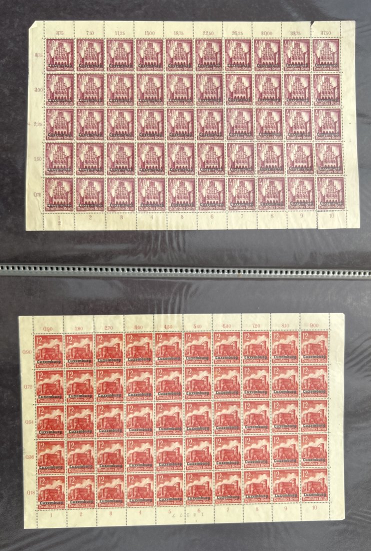 SET OF  RARE GERMANY STAMP SHEET (1 of 3)