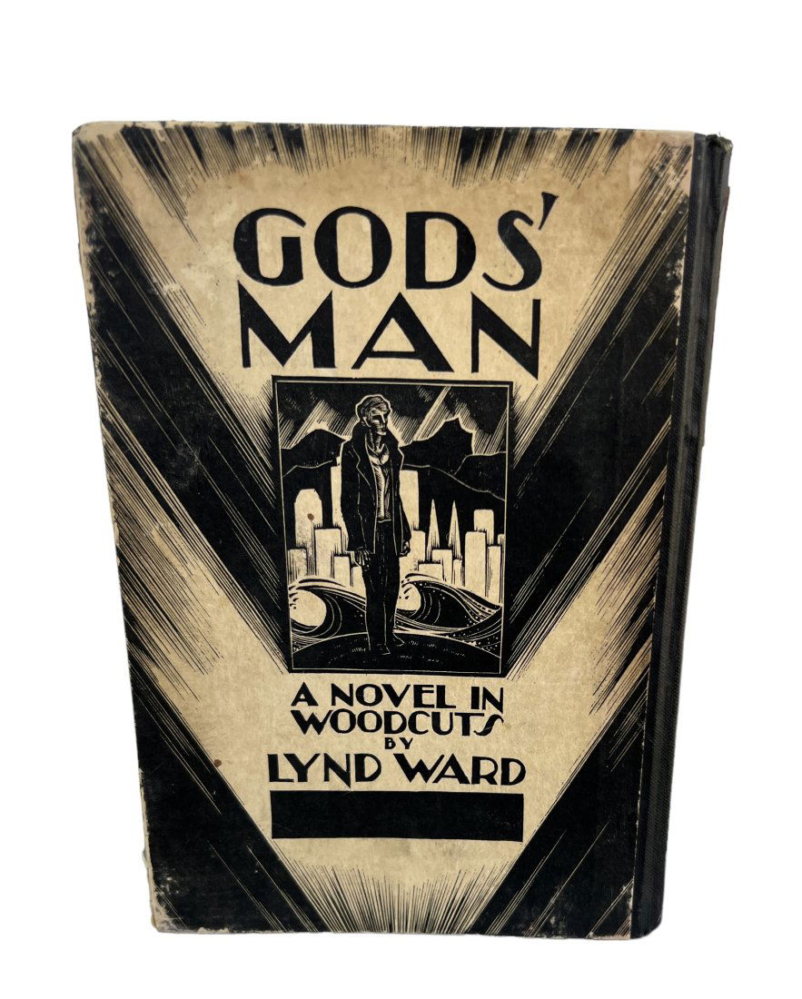 Gods' Man: A Graphic Novel in Woodcuts by Lynd Ward, 1930 Hardcover (1 of 5)