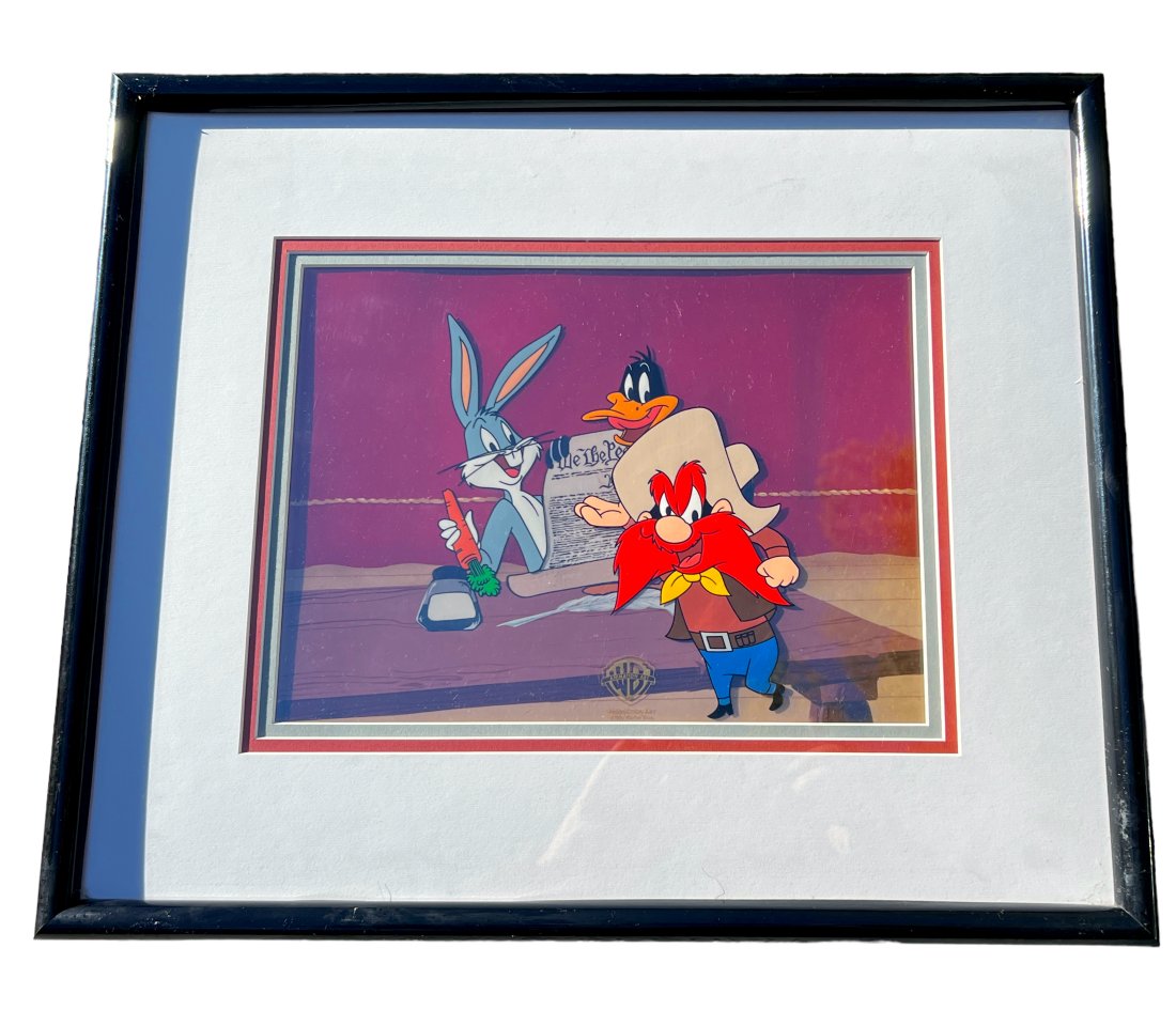 Original Tiny Toons Original Production Cel  Warner Brothers COA included (1 of 5)