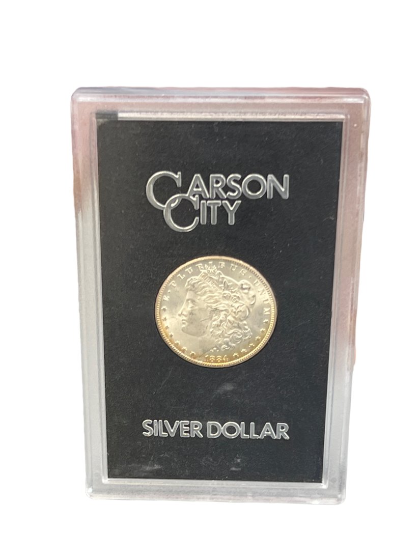 Officially Sealed Carson City Mint Morgan Silver Dollar (1 of 6)