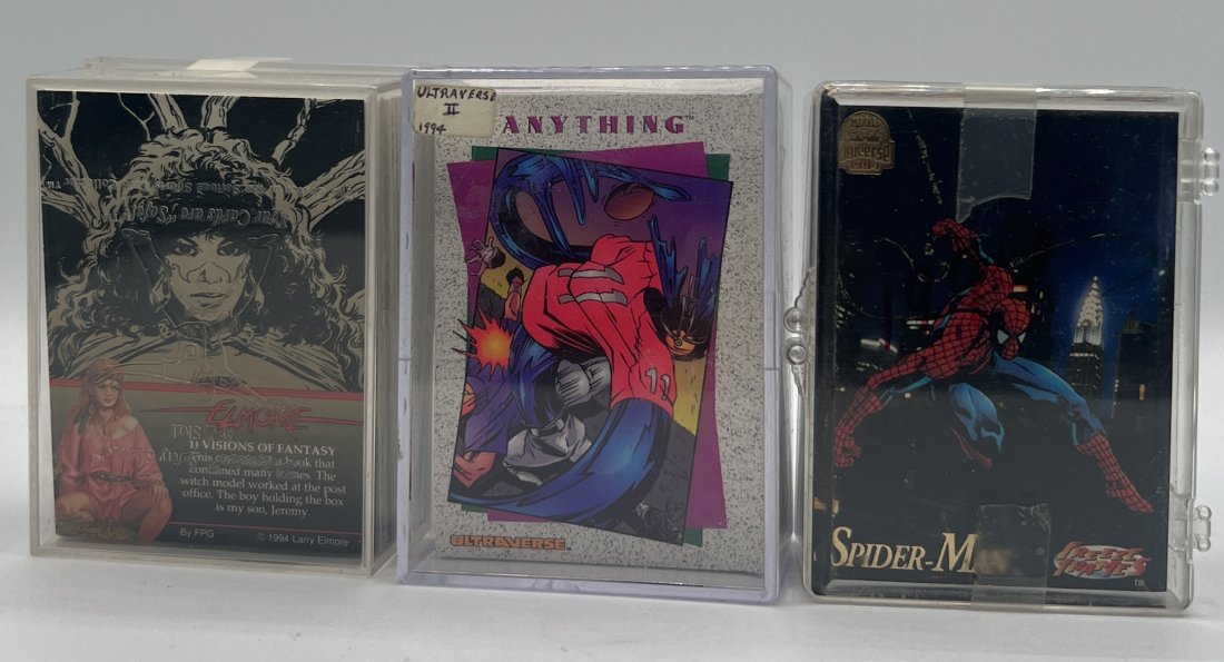 SET OF 3 PACK TRADING CARDS SKYBOX MALIBU COMICS MARVEL UNIVERSE: SET OF 3 PACK TRADING CARDS SKYBOX MALIBU COMICS MARVEL UNIVERSE