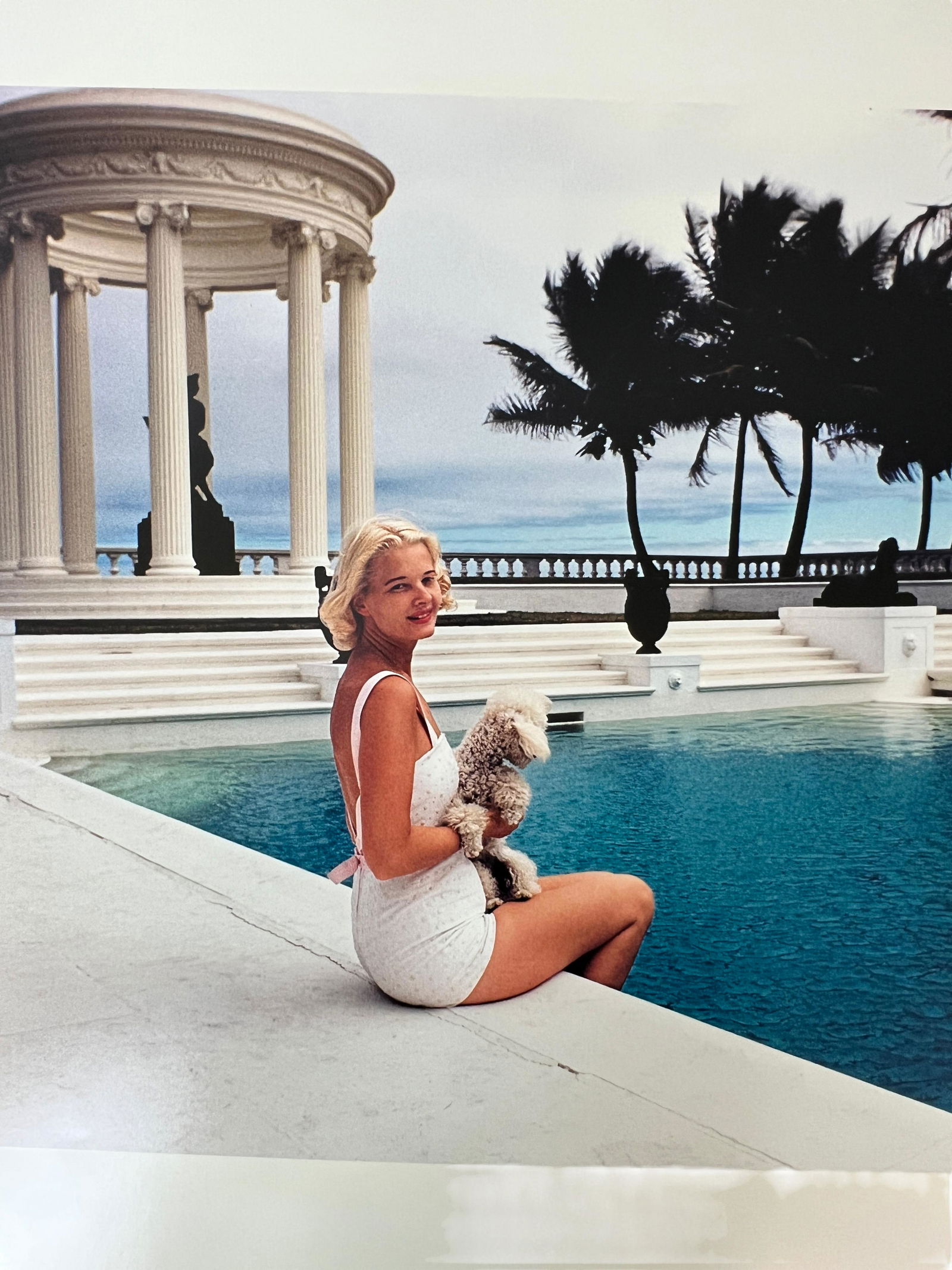 SLIM AARONS PHOTOGRAPH OF CZ BY THE POOL BEACH GETTY IMAGES HULTON ARCHIVE (1 of 3)