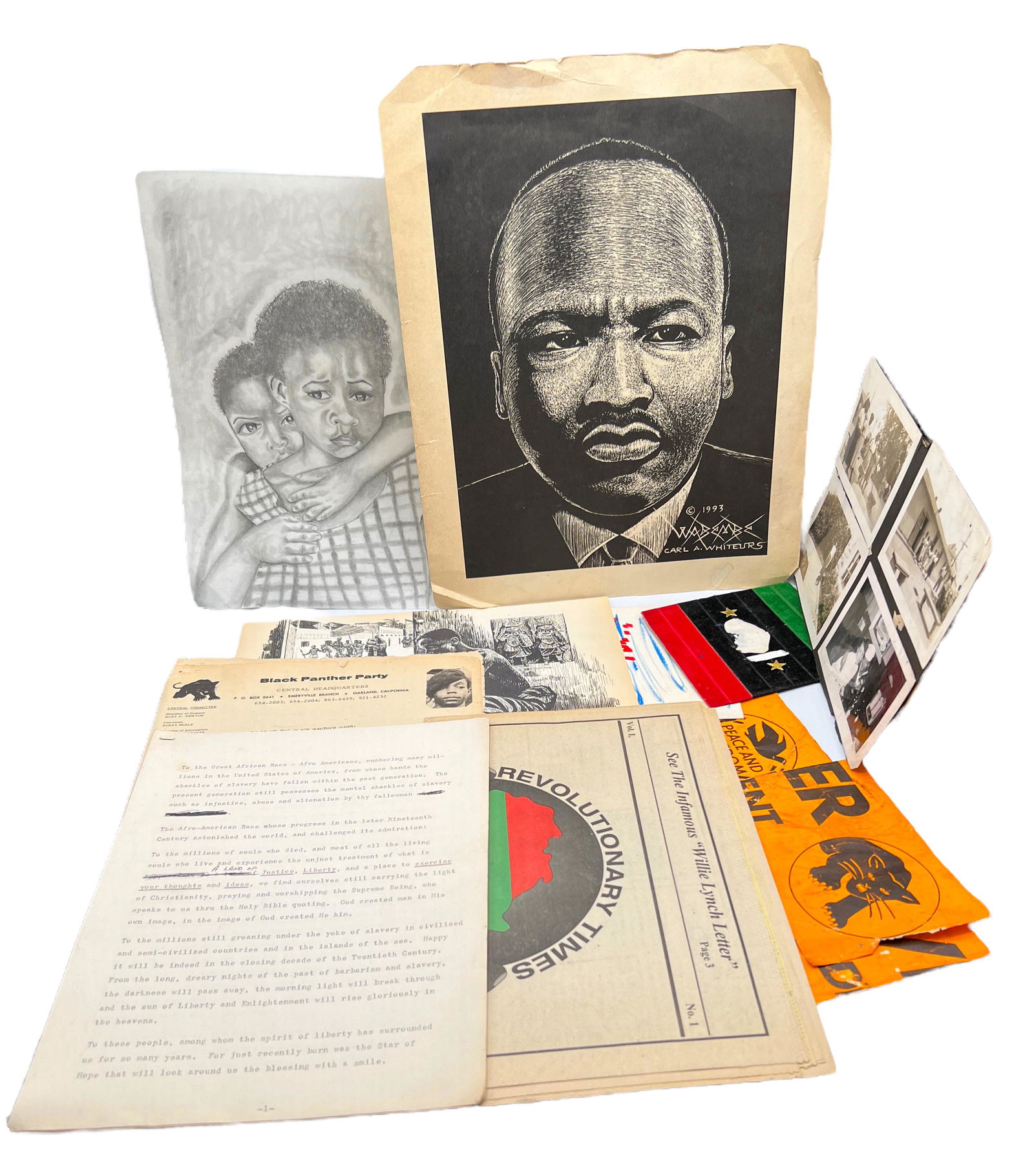 BLACK PANTHER PARTY RELATED MATERIALS, AFRICAN AMERICAN HERITAGE (1 of 8)