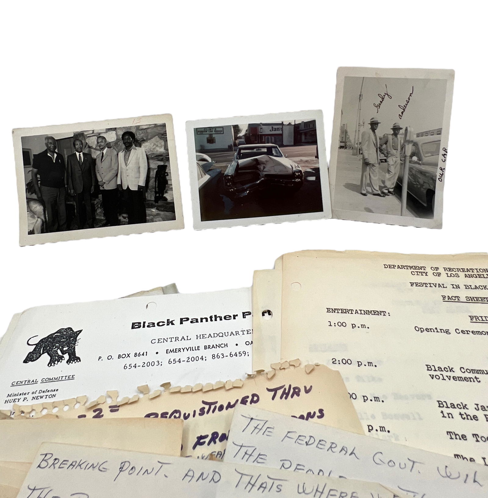 BLACK PANTHER PARTY RELATED MATERIALS, AFRICAN AMERICAN HERITAGE (1 of 14)