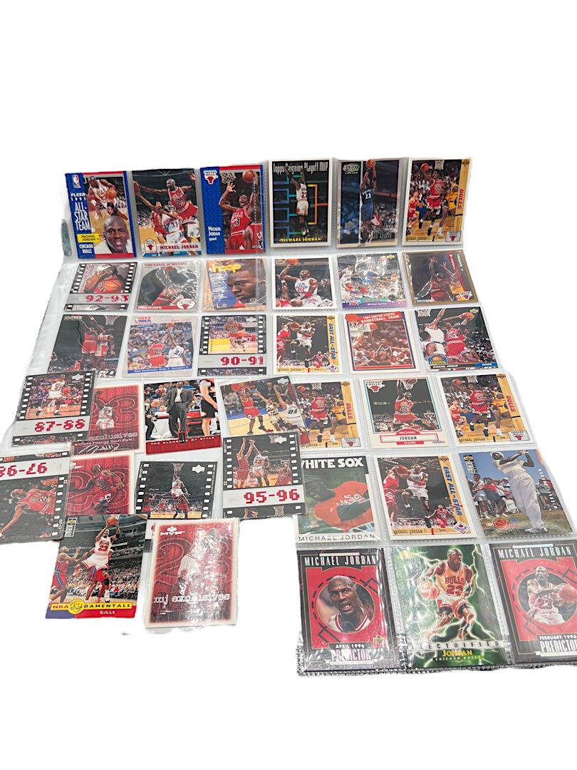 SET OF BASKETBALL NBA TRADING CARDS, MICHAEL JORDAN COLLECTION (1 of 6)