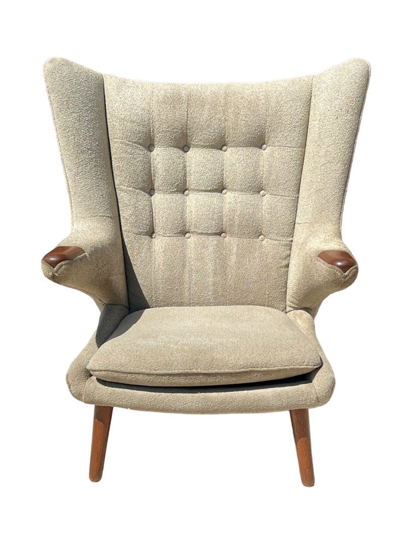 VINTAGE MID CENTURY MODERN PAPA BEAR CHAIR (1 of 10)