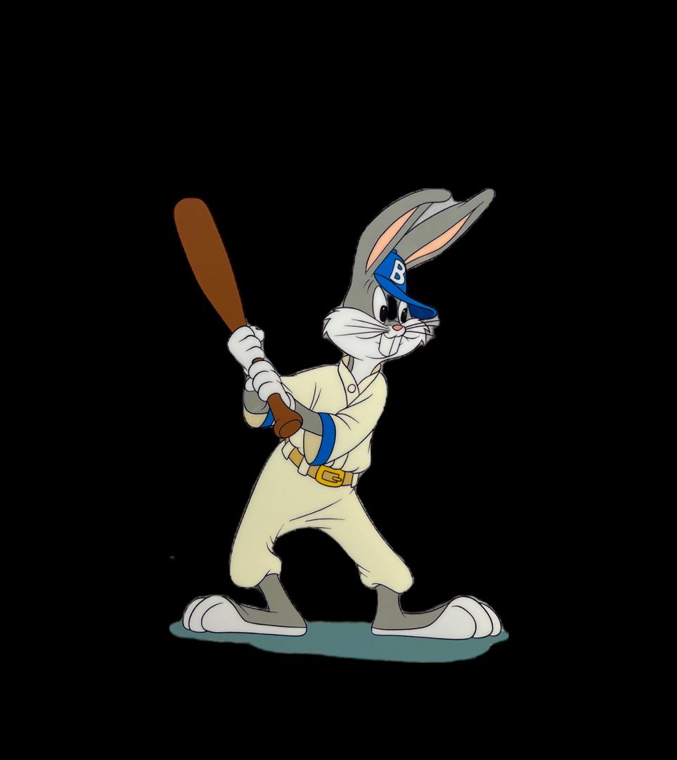 Bugs Bunny, Warner Brothers, baseball, sericel 1992 limited edition (1 of 4)