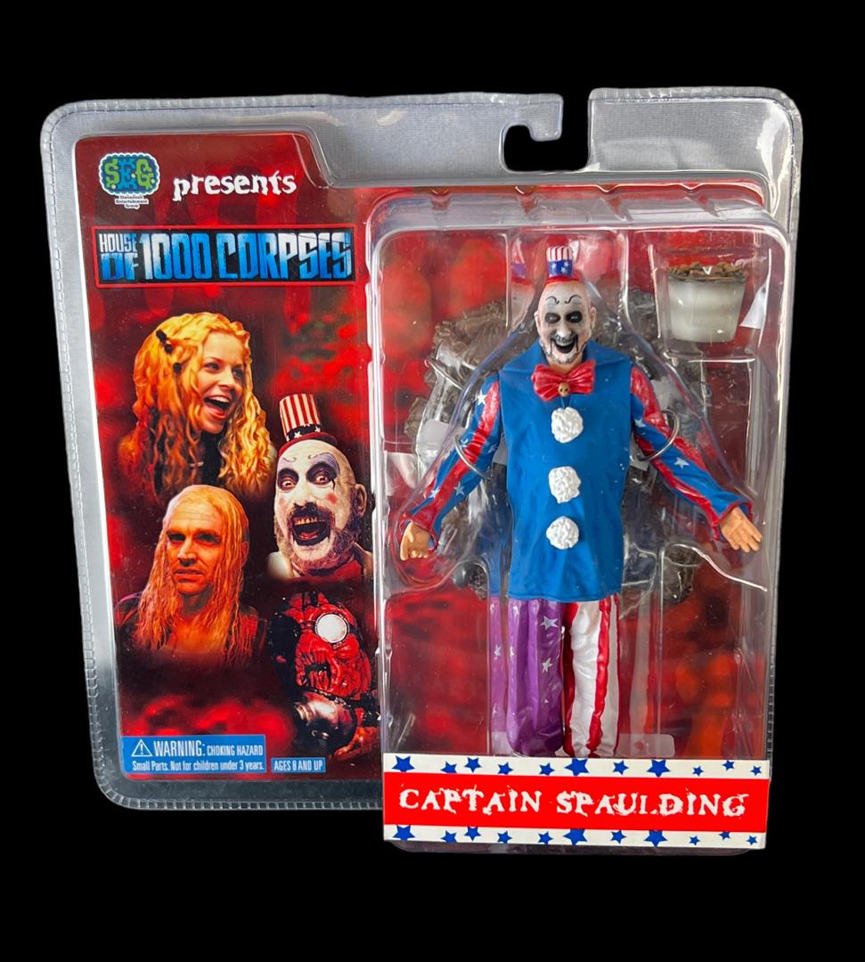 Captain Spaulding action figure house of 1000 corpses 8" Horror Sid Haig (1 of 5)