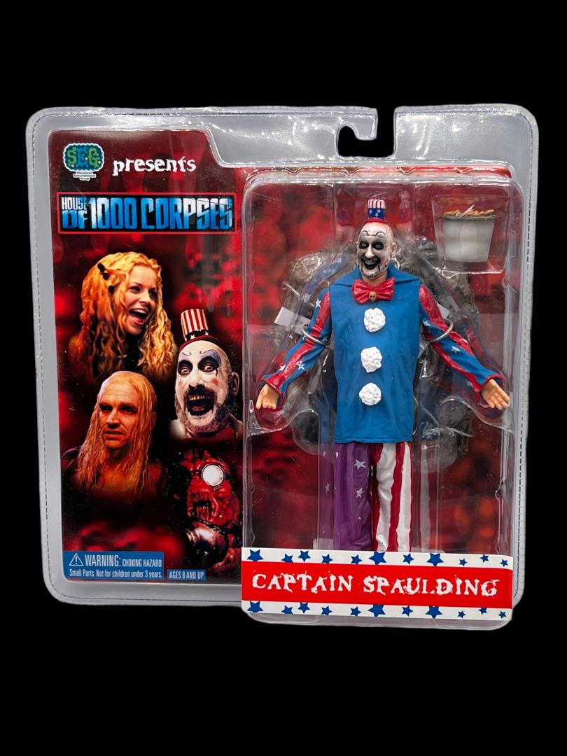 Captain Spaulding action figure house of 1000 corpses 8" Horror Sid Haig (1 of 4)