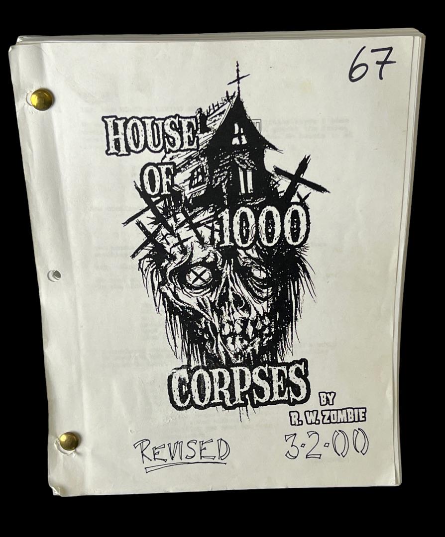 House of 1000 corpses Rob Zombie movie script, revisd (1 of 4)