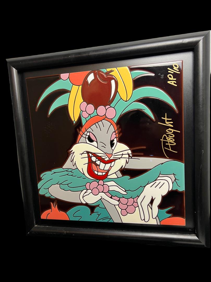 Bugs Bunny Carmen Bugs Ceramic Tile Art Paul Vought Warner Brothers (1 of 9)