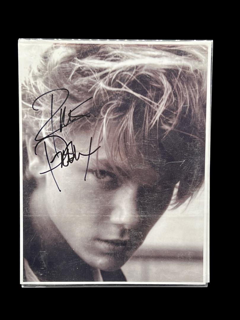 Signed framed photo of young actor River Jude Phoenix (1 of 5)