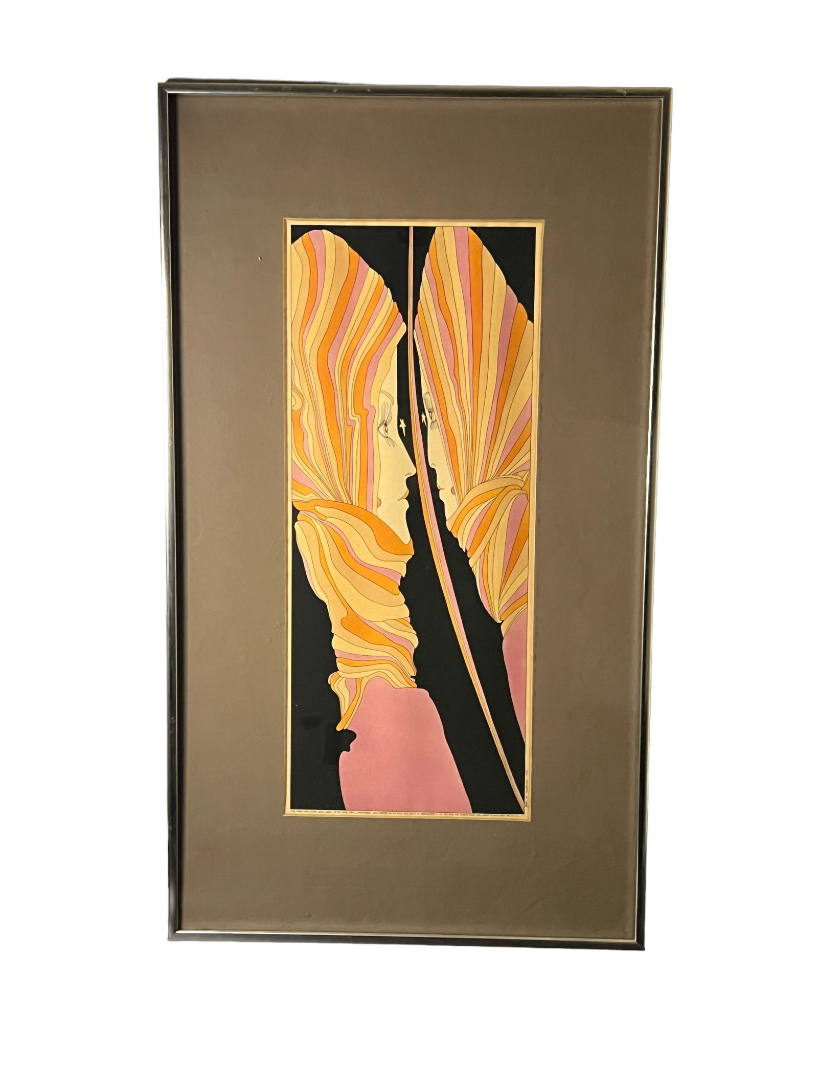 John Luke Eastman abstract etching lithograph (1 of 6)