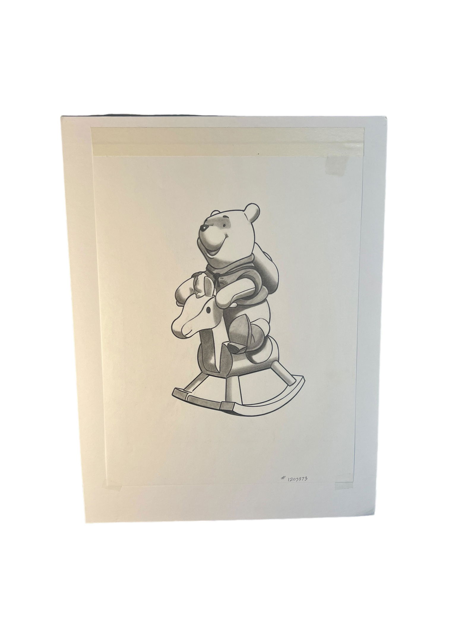 Original Disney Winnie the Pooh Bear pencil drawing production sketch (1 of 1)