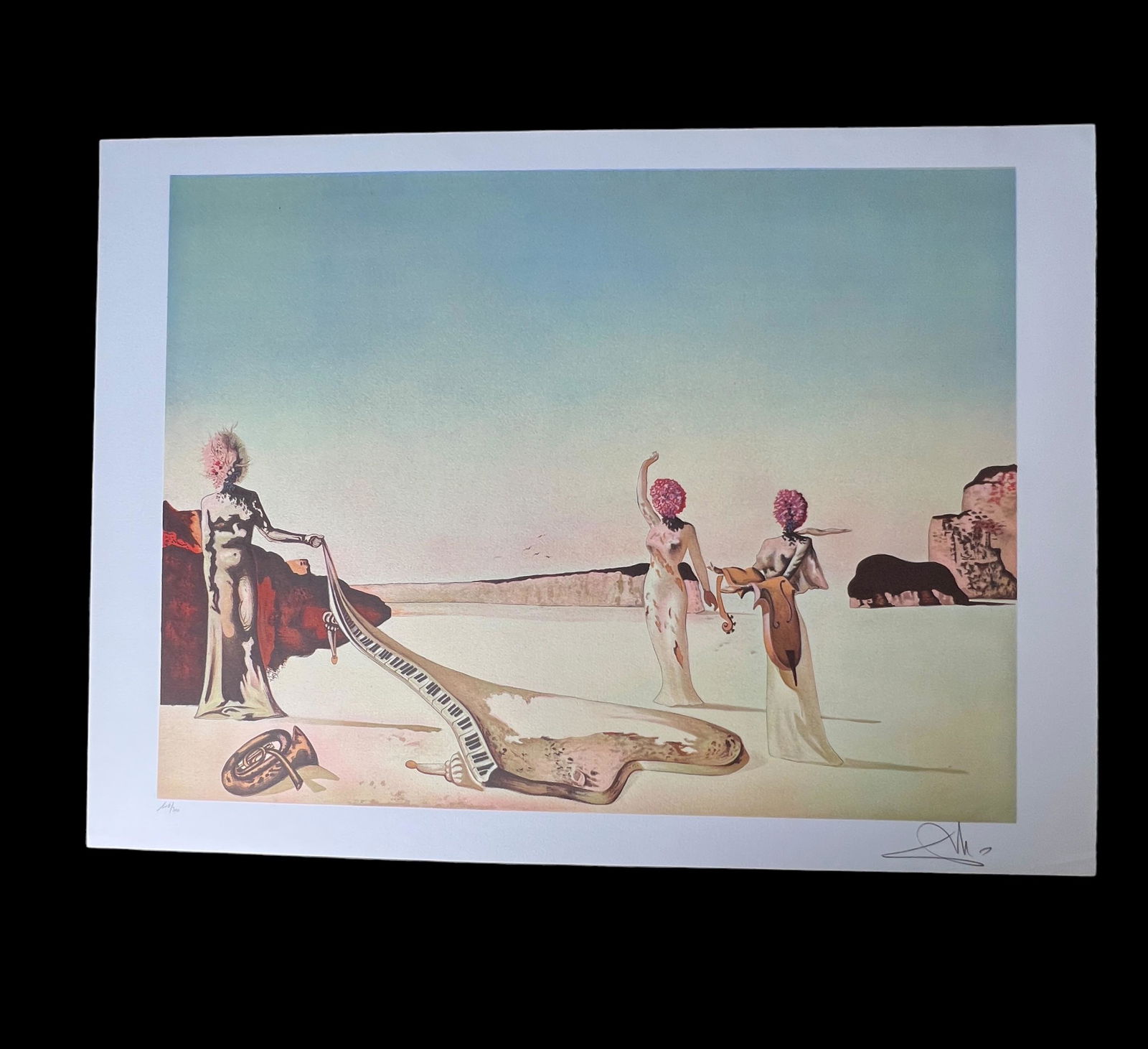 Salvador Dali 1982 signed lithograph with COA (1 of 6)