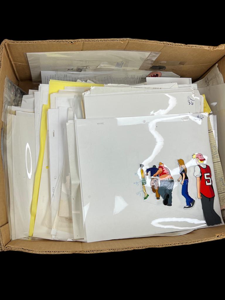 Large lot of cartoon animation production cel monster mash transformers & more (1 of 18)