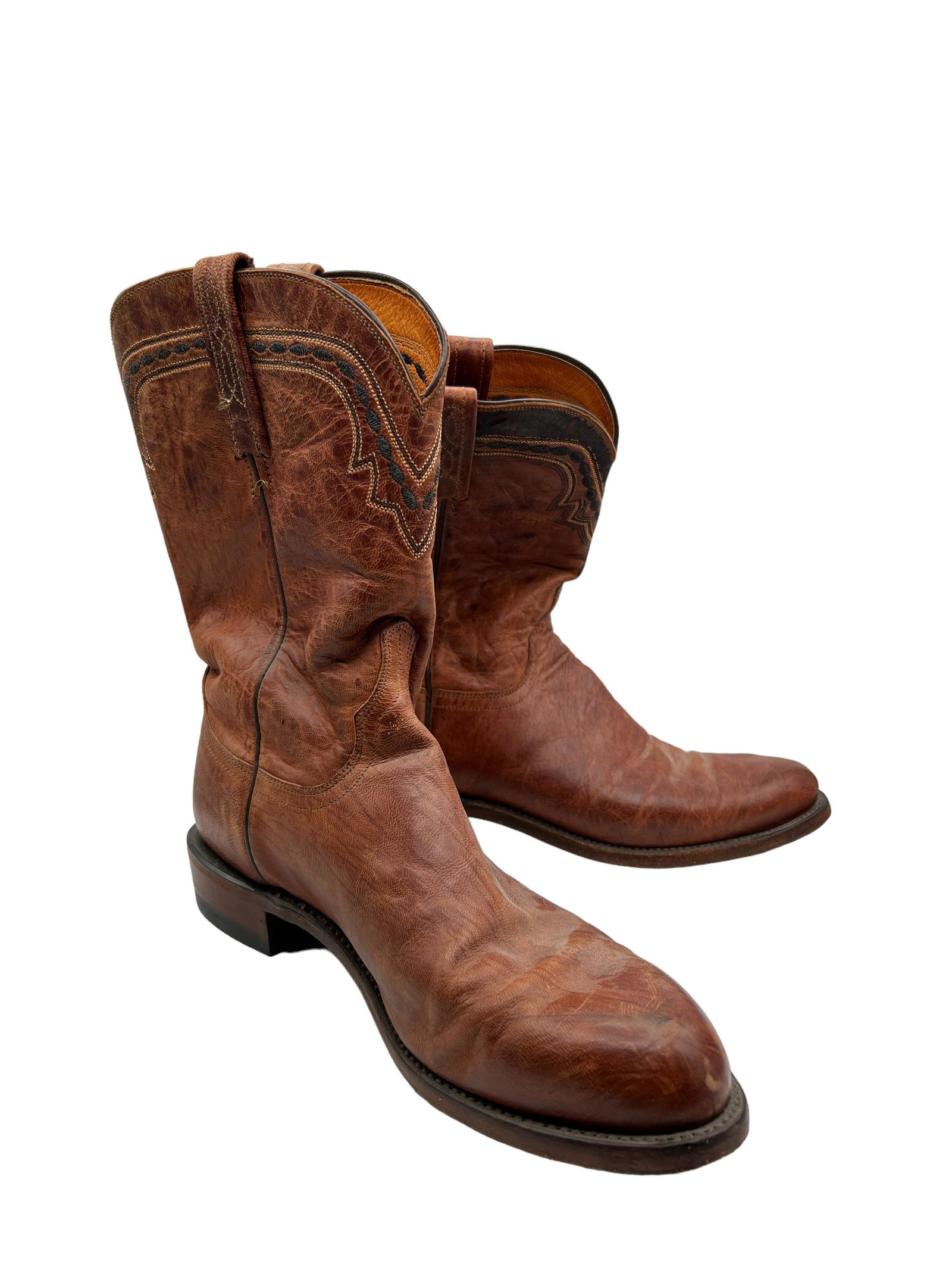 Lucchese 1883 leather cowboy boots (1 of 11)
