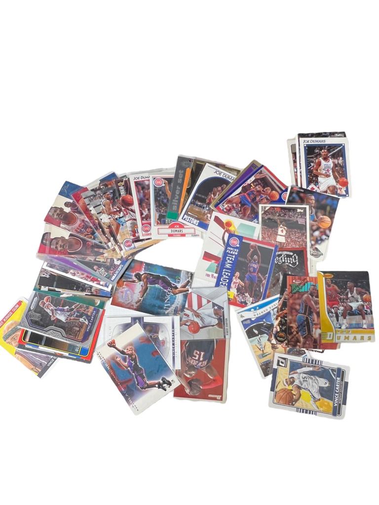 Vince Carter Joe Dumars NBA basketball sports 45 card collection lot (1 of 13)