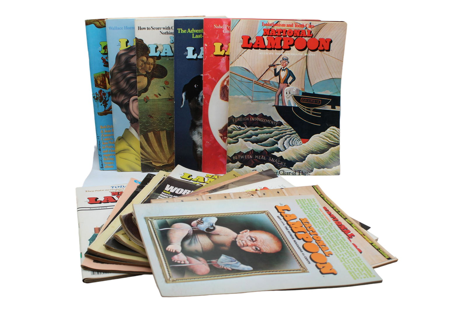 Vintage national lampoon magazine collection lot 17 magazines (1 of 3)