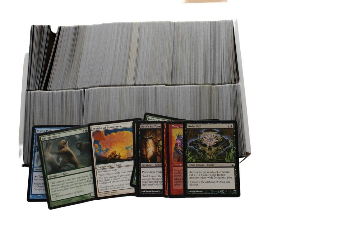 Magic the gathering vintage trading card collection lot year 2000 2008: Magic the gathering vintage trading card collection lot year 2000 2008