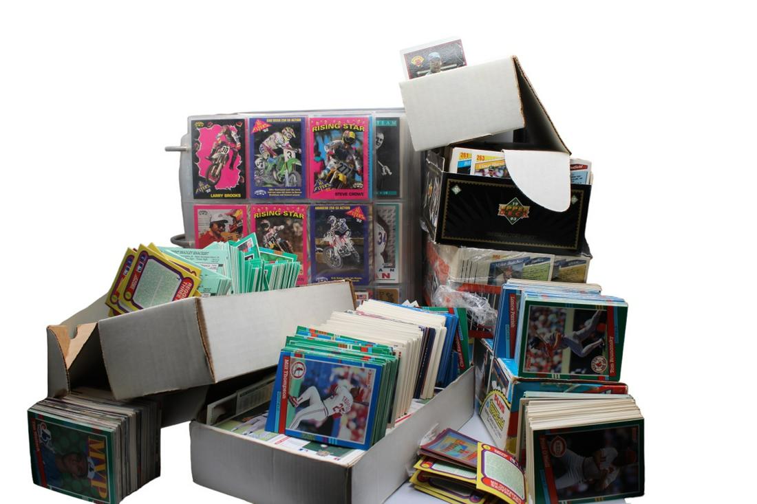 Vintage sports card Lot large collection baseball (1 of 16)